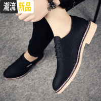 春季新款英伦风百搭西正装小皮鞋防滑商务男士休闲鞋青年潮男鞋子  广赫