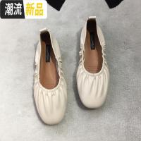 单鞋女平底2019春季新款芭蕾舞软底舒适网红百搭玛丽珍绑带仙女鞋 广赫