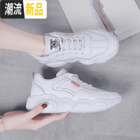 春天10小女孩跑步小白鞋12初中15岁中大童透气休闲女鞋子 广赫休闲鞋