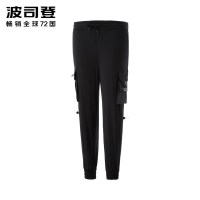 波司登21年新款女裤夏季薄款吸湿排汗工装裤垂感显瘦B10923332