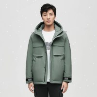 波司登羽绒服男2021冬季新款时尚连帽短款宽松休闲防风保暖上衣