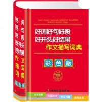 好词好句好段好开头好结尾 作文描写词典 彩色版 2017小学生工具书大全 好词积累 句段速查 技法指导 童趣插画 小
