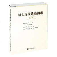 正版 放大胃镜诊断图谱 第2版 正常胃黏膜慢性胃炎分化型早期胃癌放大内镜像 NBI放大内镜诊断胃癌流程 临床医学参考