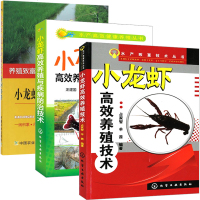 小龙虾养殖技术 全3册 小龙虾高效养殖与疾病防治技术+ 小龙虾高效养殖技术+小龙虾高效养殖技术有问必答虾养殖技术书科