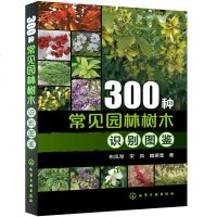 300种常见园林树木识别图鉴 园林设计及行业 庭院风景花卉种植栽培技术书园林绿化书籍 景观学植物爱好者等工具农业园艺