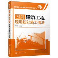 图解建筑工程现场细部施工做法 建筑施工员技术手册 建筑地基施工处理技法从入到精通 土建工程建筑设计施工规范书籍