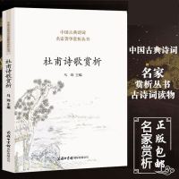 商务印书馆】正版 杜甫诗歌赏析 收录名作80首 春夜喜雨春望绝句等 杜甫诗传全集 中国诗词大会 古代文化常识