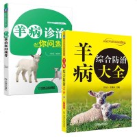 羊病诊治你问我答+羊病综合防治大全 羊病防治书籍 消毒防疫技术 常用兽药知识书 养羊疾病预防诊断 羊病诊治指南 科学
