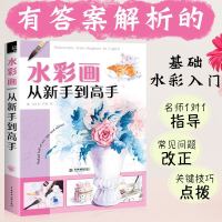 水彩画从新手到高手 水彩画基础教程书籍 飞乐鸟水彩书籍教材入书 水彩画技法从入到精通 水彩画入教程书