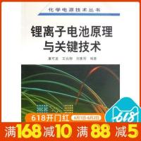 正版 化学电源技术丛书-锂离子电池原理与关键技术 锂离子电池设计教程黄可龙 化学工业 书籍