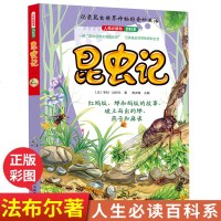 正版法布尔昆虫记原著第6册红蚂蚁.蝉和蚂蚁的故事破土而出的蝉燕子和麻雀中小学生青少年版课外阅读书三四五六年级  儿童