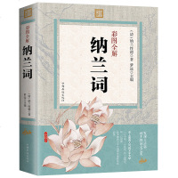 纳兰词彩图 纳兰词全集正版 纳兰容若词传仓央嘉措古诗词大会诗经唐诗宋词人生若只如初见国学经典纳兰性德诗词书籍纳兰词H