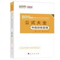 【官方正版】中华会计网校 梦想成真2019年度全国会计专业技术资格考试:公式大全中级财务管理 中级会计职称教材辅导书