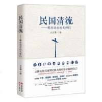 正版 民国清流 那些远去的大师们 人物传记 蔡元培胡适陈寅恪梁启超辜鸿铭王国维民国文学人物传记 书史诗级民国