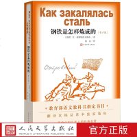 官方正版 钢铁是怎样炼成的(青少版) 梅益 译 人民文学出版社 教育部推荐 尼·奥斯特洛夫斯基 原著 初中