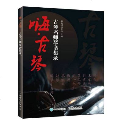 正版书籍 嗨 古琴 古琴名师琴谱集录 嗨的国风音乐 艺术 音乐 弹拨乐器/弹拨弦乐器 古琴初学者入教程书零基础