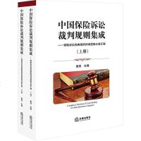 中国保诉讼裁判规则集成——保诉讼经典案例判词逻辑分类汇编(2册) 詹昊 编 社科 法律工具书 法律知识读物