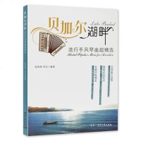 正版 贝加尔湖畔——流行手风琴曲超精选 流行手风琴曲谱教材书 易上手初学者手风琴独奏曲谱教程 流行歌曲弹唱曲谱二重奏