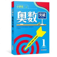 正版 小学生奥数突破1年级1年级奥数题 奥数题典 小学数学思维训练能力提优竞赛资料特训 奥数试题解题思路技巧方法