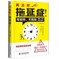 正版 再见吧,拖延症!拖延症的不同类型 掌握正确的时间管理方法对抗拖延症 王学峰编 拖延症的自助宝典 中国水利水
