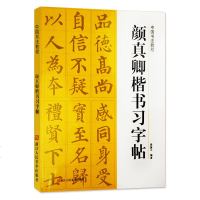 中国书法教程颜真卿楷书习字帖 中国书法教程多宝塔碑帖导临书法字帖毛笔临摹本颜体楷书 成人书法初学者入练字大写字帖正