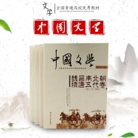 正版 套书4本 中国文学 先秦两汉卷+魏晋南北朝隋唐五代+宋金元卷 +明清卷 文学的发展历史 四川人民出版社
