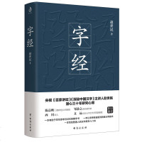正版 字经 赵世民以百科知识通解每个汉字 借用哲学、文学、教育、等方面理论解字 汉字知识汉子学习千句字经