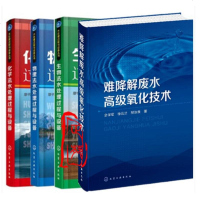 4册 难降解废水高级氧化技术+污水处理技术书籍 生物法 化学法 物理法水处理过程与设备 水处理工艺过程 废水高级氧化