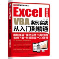 Excel VBA案例实战从入到精通 视频自学版 excel vba教程书籍 Excel VBA 编程实战宝典 e