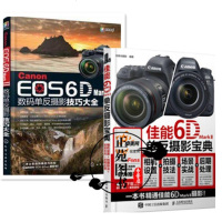 佳能6D Mark II单反摄影宝典 相机设置+拍摄技法+场景实战+后期处理+佳能6d2数码单反摄影技巧大全 视频教