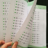 50以内加减法口算心算速算天天练 学龄前早教启蒙 数学横式竖式小中大班学前班教材3-6岁儿童幼升小入学准备作业本书籍