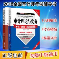 正版 2018中初级审计师考试通用教材2册 审计理论与实务+专业相关知识考点 审计师考试辅导 审计相关知识书籍 中国