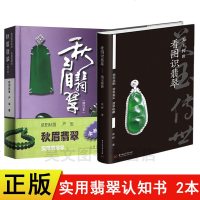 正版2本秋眉翡翠 实用翡翠学+看图识翡翠美玉传世 翡翠专家张野实战经验总结翡翠基础知识入认知书鉴定收藏书籍翡翠学