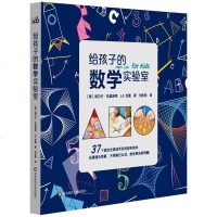 正版!给孩子的数学实验室 给孩子的实验室系列 儿童数学科普书 随书附材料 思考能力培养