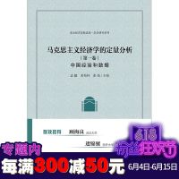 正版 社科文献 马克思主义经济学的定量分析D一卷 中国经验和数据 孟捷 荣兆梓 张衔 主编 政治经济学新连线学