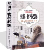 图解物种起源 彩图版 生物进化论 达尔文 著 自然科学 生物学 人类的故事 小学生中学生课外书籍 百科全书 图解畅