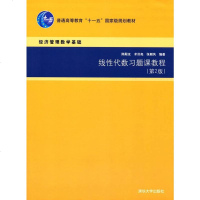 线性代数习题课教程 第2版 经济管理数学基础 陈殿友 普通高等教育十一五国家级规划教材清华大学出版社