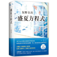 正版 盛夏方程式 东野圭吾长篇侦探悬疑推理小盛夏的方程式 东野圭吾经典长篇小说 外国文学·长篇小说