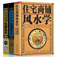 全3册 风水书籍正版全书住宅商铺风水学+居家智慧生活风水学+化煞风水 改造你的居家布置房产店铺楼盘装修风水奇遁甲中