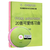 正版 [赠光盘]戈尔鲍第双20长笛练习曲 20可爱练习曲+20小练习曲 长笛曲集戈尔鲍迪专辑教材教程长笛考级入书