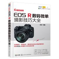 Canon EOS R数码微单摄影技巧大全 雷波 佳能全画幅专业微单相机使用教程功能设置技巧数码单反摄影镜头闪光灯从