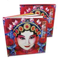 正版中国京剧脸谱书籍儿童立体翻翻书互动 宝宝翻翻书认知书3d立体故事书0-3-6-8-9-10-12岁戏曲早教书籍幼
