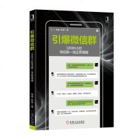 引爆微信群-10000小时微信群一线运营精髓 老壹 陈栋 微信群运营实战案例 微商培训 微信管理书籍 新媒体营销 企
