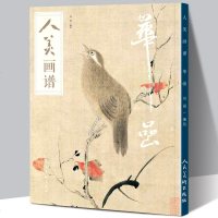 赠教学视频]人美画谱 华岩 高清大开本 国画山水花鸟画入 国画临摹底稿范本中国画技法华喦山水画集画册全集国画入教