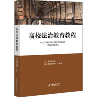 正版 高校法治教育教程 根据青少年法制教育大纲阐述法制教育的精神实质与核心要素 中国民主法制出版社