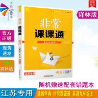 正版 通城学典2019 非常课课通 英语九年级上册 译林版 江苏地区专用 课本教材同步练习提优复习预习考点贯通