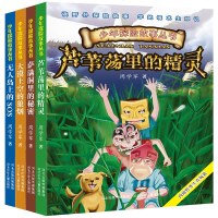 正版 4册 少年探故事丛书芦苇荡里的精灵+大漠上空的狼烟+无人岛上的SOS+萨满洞里的秘密 少年探小说系列全