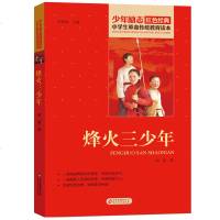 红色经典书籍 烽火三少年 小学生革命传统教育读本 儿童文学红色经典爱国书籍小学生三四五六年级课外书阅读