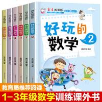 全套6册 好玩的数学 自主阅读数学趣味训练 教辅学数学技巧 课外书数学同步书全套人教版下学期上下册同步训练举一反三一