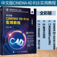 中文版CINEMA 4D R18 实用教程 全彩版 CINEMA 4D建模摄像机灯光材质纹理环境与渲染动力学粒子及动